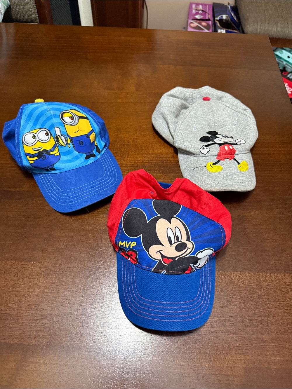 Lot of Character Kids Caps